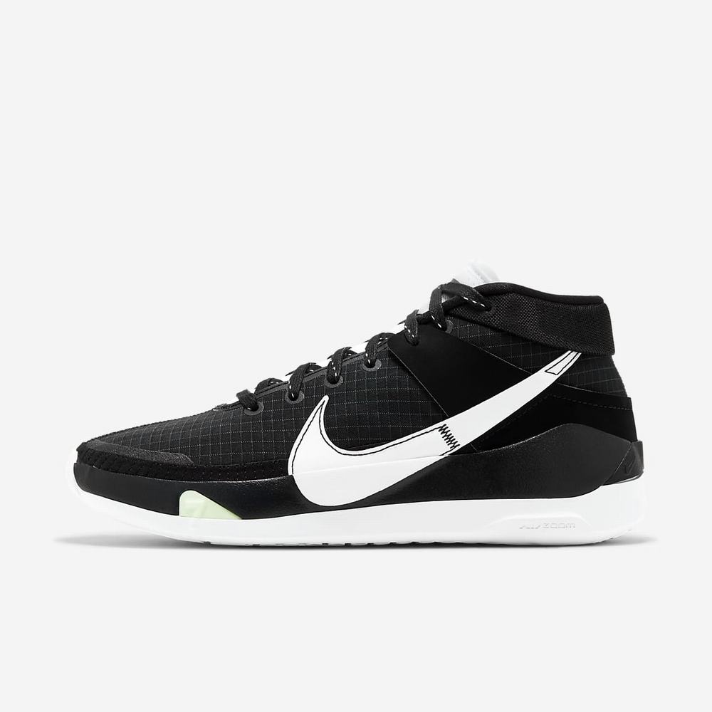 Chaussure De Basket Nike KD13 (Team) Noir 3920-681 Black/Pure Platinum/White Femme | UPW-70295273